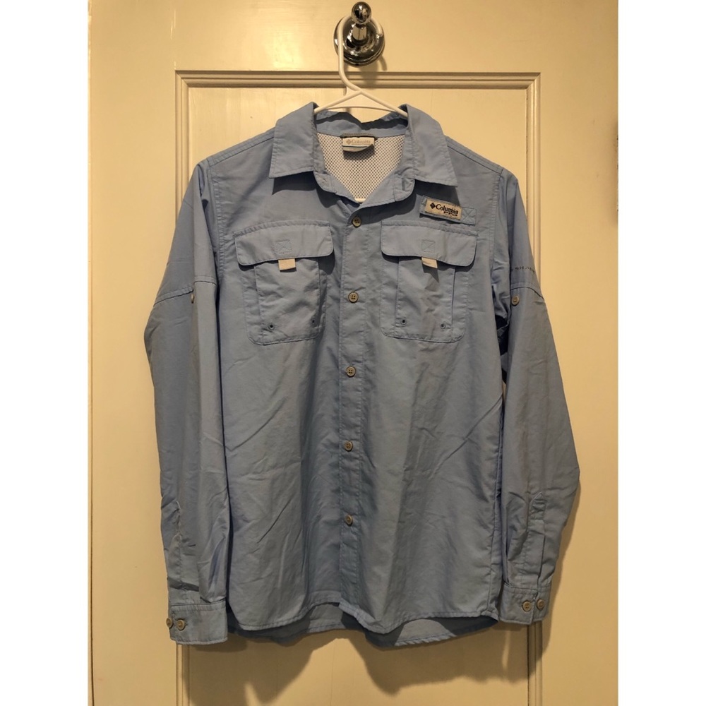 Columbia sportswear long sleeve shirts 14-16